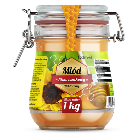 OstroVit Соняшниковий мед 1000 г