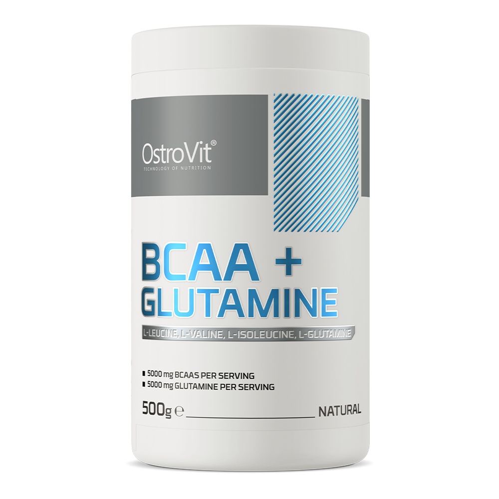 OstroVit BCAA + Глютамін 500 г натуральний смак