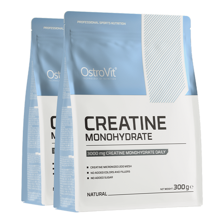 OstroVit Креатин моногідрат 2 x 300 г