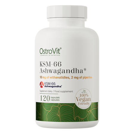 OstroVit KSM-66 Ashwagandha® VEGE 120 капсул