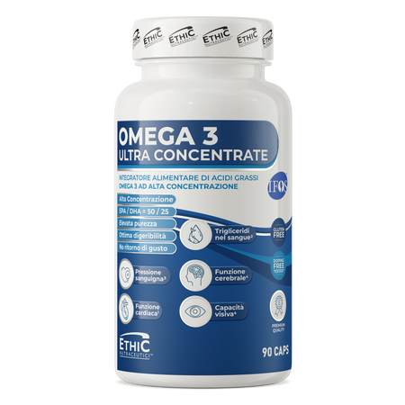 Ethic Nutraceutici™ Omega 3 Ultra Concentrate 90 капсул