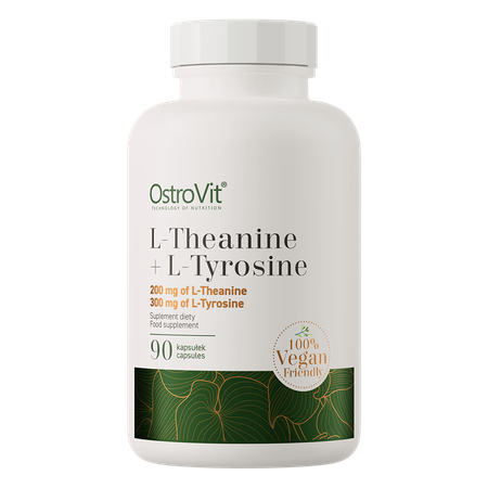 OstroVit L-Теанін + L-Тирозин VEGE 90 капсул