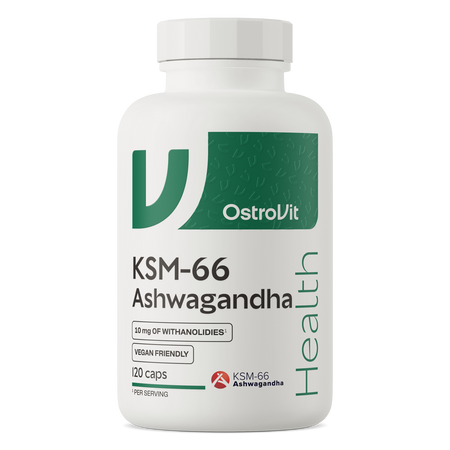 OstroVit KSM-66 Ashwagandha VEGE 120 капсул