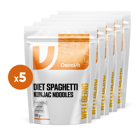 OstroVit Diet Spaghetti Konjac Noodles 5 x 250 г