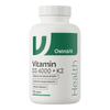 OstroVit Вітамін D3 4000 МО + K2 VEGE 120 капсул