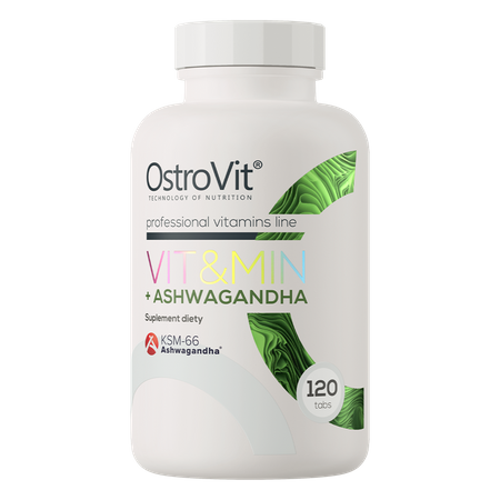 OstroVit VIT&MIN + Ашвагандха 120 таблеток