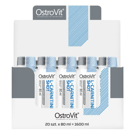OstroVit L-карнітину Shot 20 x 80 мл