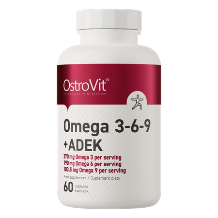 OstroVit Омега 3-6-9 + ADEK 60 капсул