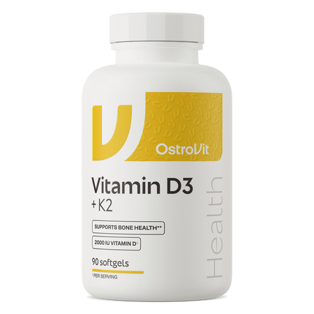OstroVit Вітамін D3 + K2 90 капсул