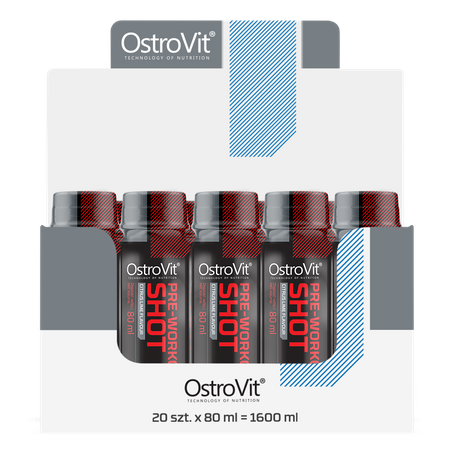 OstroVit Pre-Workout Shot 20 х 80 мл