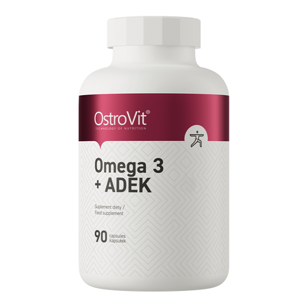 OstroVit Омега 3 + ADEK 90 капсул