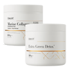 OstroVit Extra Green Detox 200 г + Морський колаген + Гіалуронова кислота 200 г