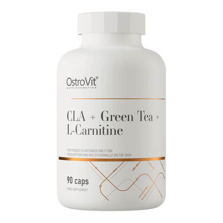 OstroVit CLA + Зелений чай + L-карнітин 90 капсул