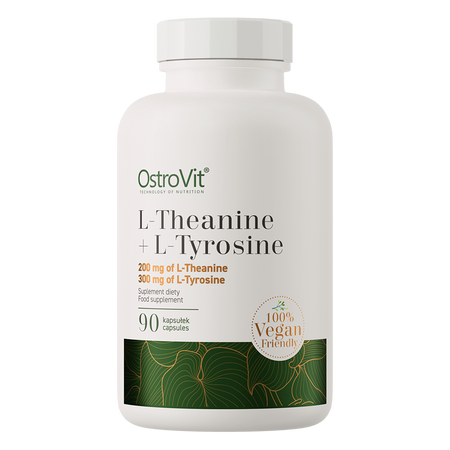 OstroVit L-Теанін + L-Тирозин VEGE 90 капсул