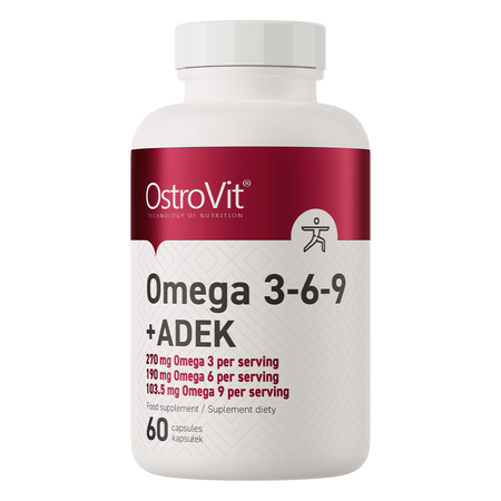 OstroVit Омега 3-6-9 + ADEK 60 капсул