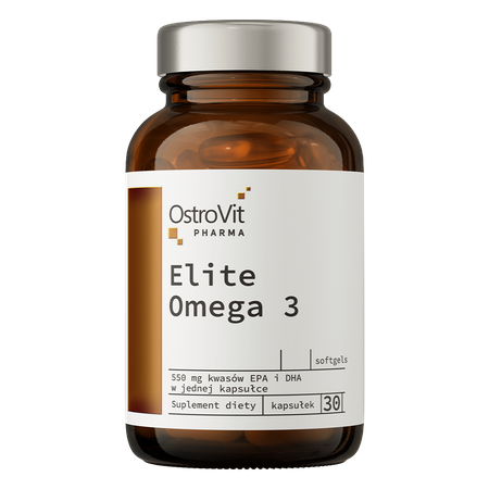 OstroVit Pharma Elite Omega 3 30 капсул