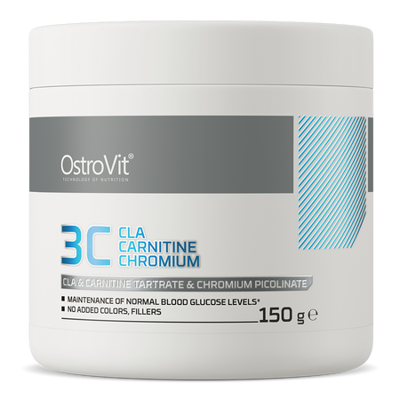 OstroVit 3C CLA Карнітин Хром 150 г
